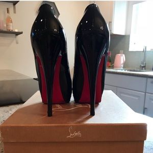 Christian louboutin alti 160 patent leather pumps